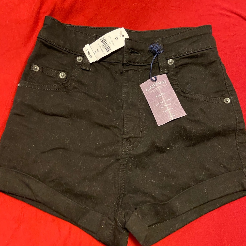 Black shorts